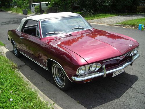 1965 chevrolet corvair monza convertible - 4 speed - 110 hp - ready for fun!