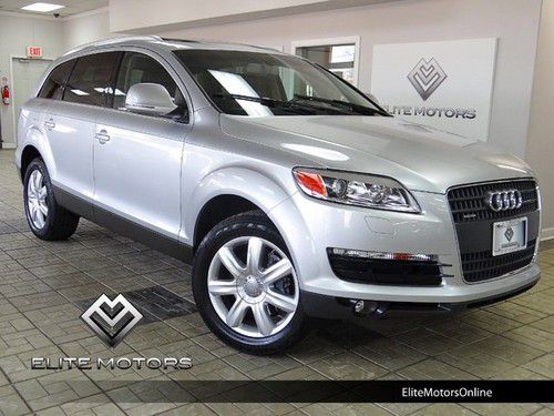 2007 audi q7 3.6l quattro heated seats pano roof power tailgate low miles wow