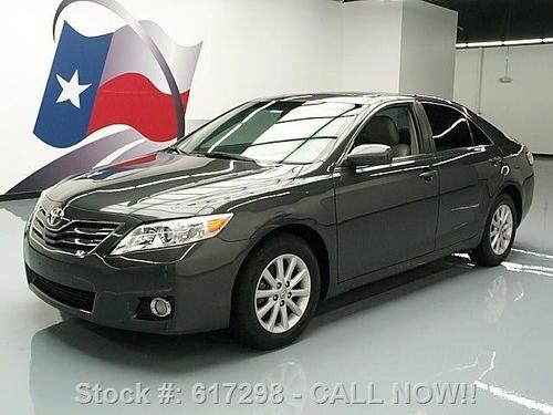 2011 toyota camry xle leather sunroof nav rear cam 38k! texas direct auto