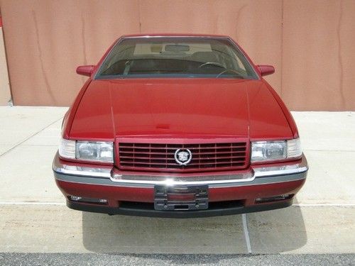 1993 cadillac eldorado touring coupe 1 owner 72k red warranty