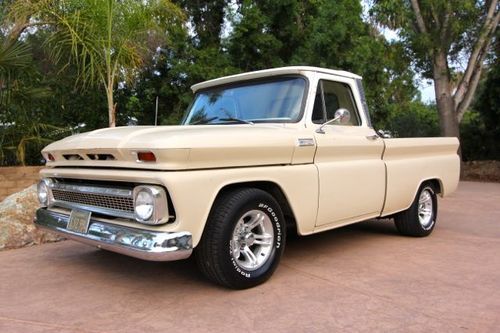 1965 chevrolet c10 short bed fleetside pickup life long cali truck 283 v8 $7,950