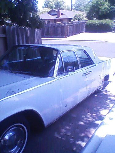 1963 lincoln continental hard top sedan, restoration/project vehicle for sale: