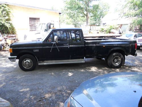 1991 ford f 350 xlt lariat super cab fifth wheel towing package one owner 58k