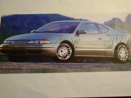 One-off 2001 alero zebra show vehicle from gm collection