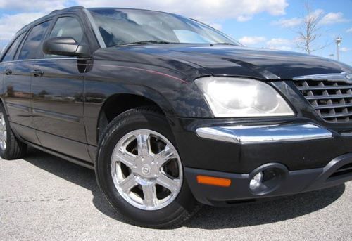 Gorgeous 2004 chrysler pacifica awd one of a kind loaded triple black has it all