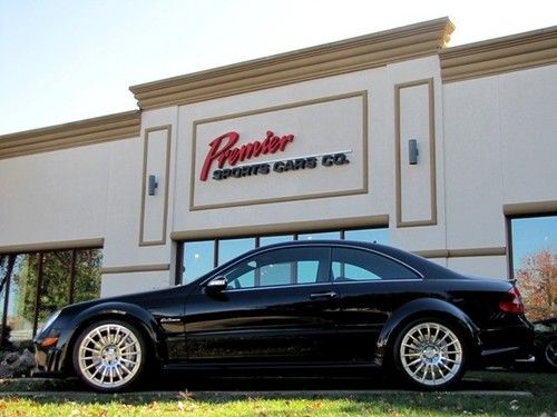 Clk63 black series, only 9,300 miles, one of only 349 cars brought to the us