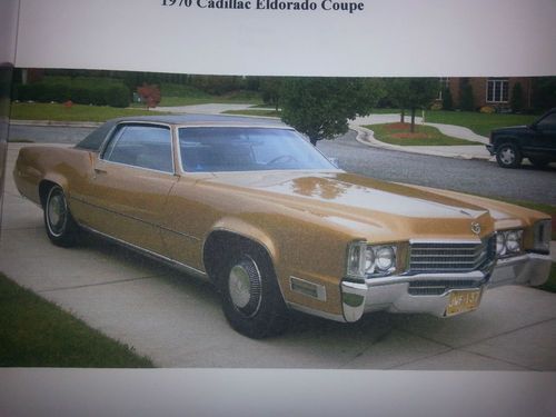 1970 cadillac eldorado vinyl top 2-door 8.2l