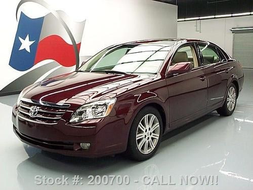 2007 toyota avalon ltd climate leather sunroof only 75k texas direct auto