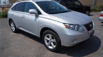 2010 lexus rx350 awd silver leather rear view camera premium pkg only 17k miles