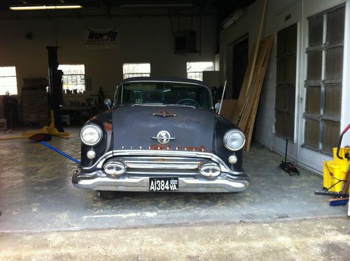 Classic beauty 1954 olds 98 barn find