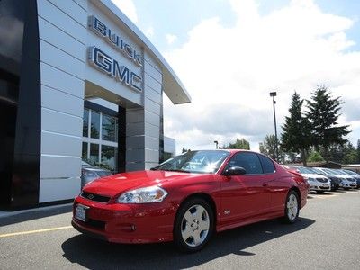 2006 chevrolet monte carlo ss beautiful paint spotless financing !