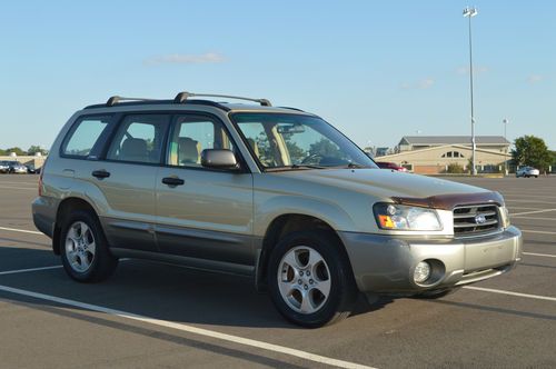 2004 subaru forester xs wagon 5-door 2.5l awd heated seats roof rack cd changer