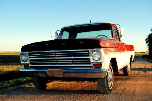 1967 68 69 70 72 73 ford f-100 chevy pickup truck rare barn find rat rod hot rod