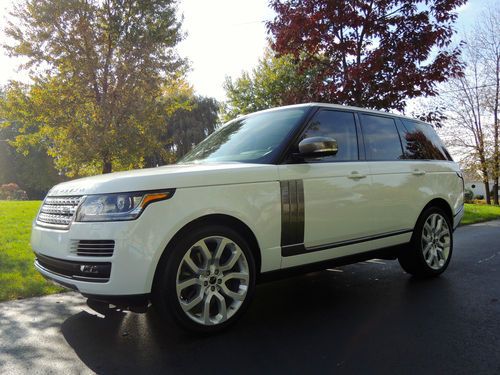 2014 land rover range rover supercharged !!