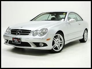 2009 mercedes-benz clk 550 v8 leather alloy amg smart key sunroof low miles