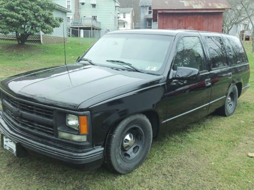 No reserve 1999 chevrolet tahoe &#034;poc&#034; police package 2wd lowered custom