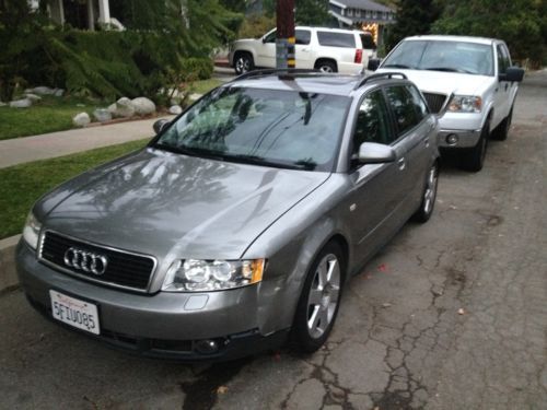 Audi : a4 1.8t turbo avant awd wagon 2004 with 72,400 miles. original owner.