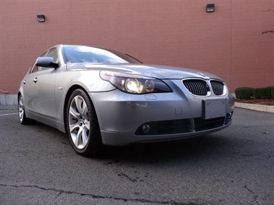 2007 bmw 550i sport 6-speed manual - navigation - well taken care of! must see!