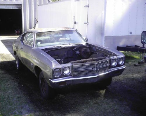 1970 ss 396 chevelle clear title and build sheet