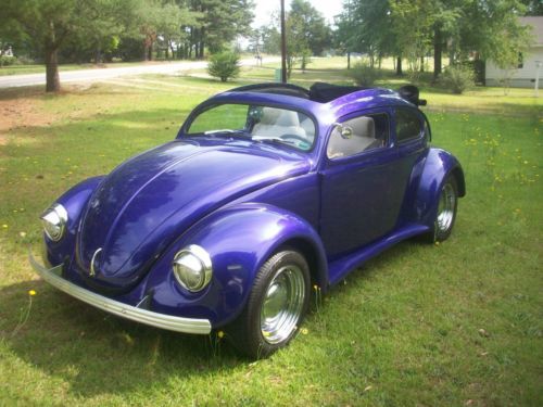 1969 vw beetle, very custom, a wow--- restoration/custom!  bid with confidence!