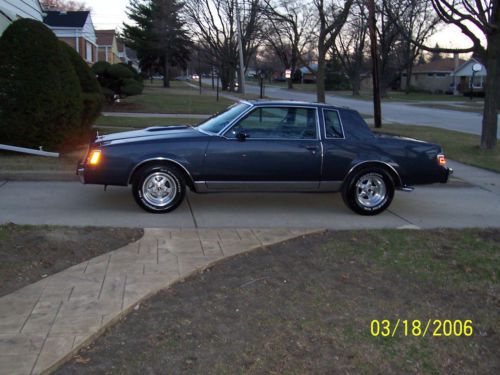 1983 buick regal t-type coupe 2-door chevy 355 gear drive posi g  body