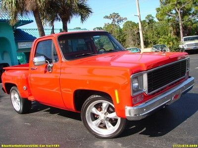 Classic 1976 chevrolet pickup restored &amp; updated must see photos great truck!