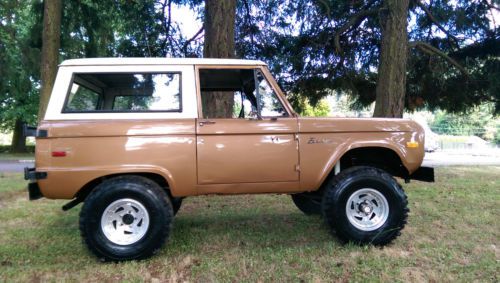 1971 ford bronco 4x4 early body uncut 302 v8 4spd in great condition no reserve
