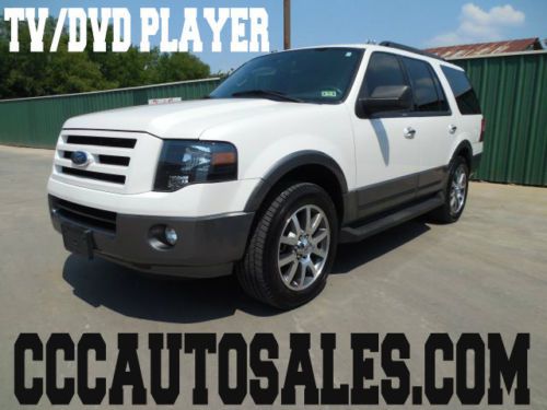2011 ford expedition xlt, leather, carfax 1 owner, headrest tv&#039;s