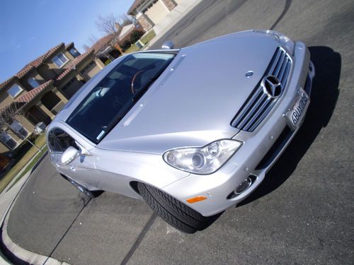 2006 silver mercedes-benz cls500 sedan 4-door 5.0l fully loaded