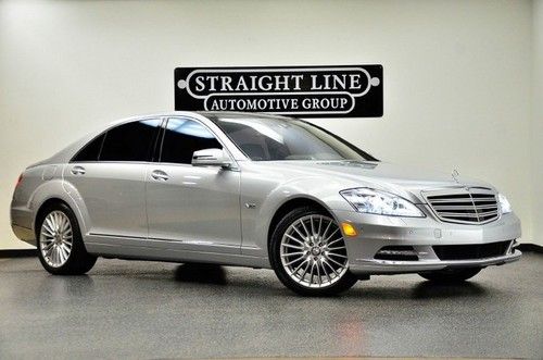 2011 mercedes benz s 600 v12 luxury rear dvd pano roof silver low miles