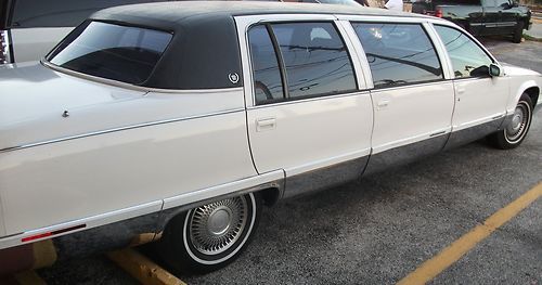 1994 cadillac fleetwood 6 door limousine