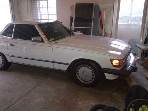 Classic mint 1988 mercedes benz 560sl 78k original miles