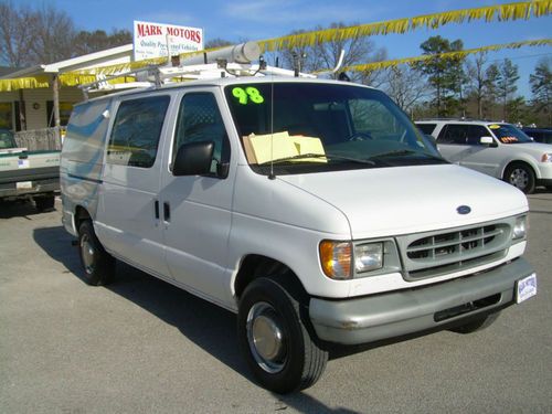 1998 ford econoline van former at&amp;t van only 60k miles ready to work!!!!!