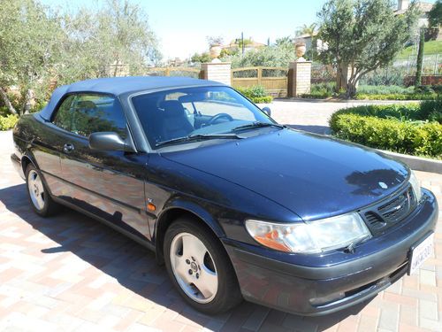 Saab 9-3 se convertible~2d~turbo~automatic~ice cold a/c~low miles~leather~spoile