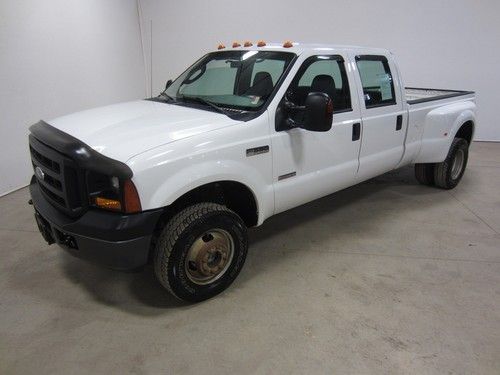 06 ford f350 6.0l turbo diesel auto 4x4 crew cab long bed dually 1 owner 80 pics