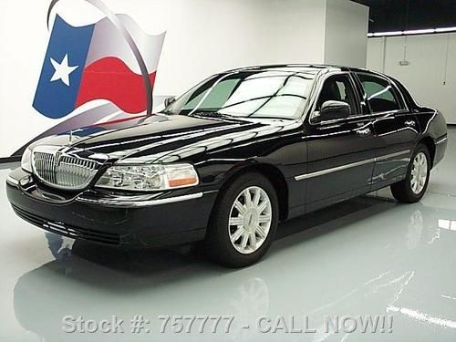 2011 lincoln town car signature ltd 6-pass leather 35k texas direct auto