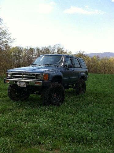 1989 toyota 4runner lifted 4x4