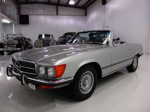 1973 mercedes-benz 450sl, only 65,242 original miles, both hard and soft tops!