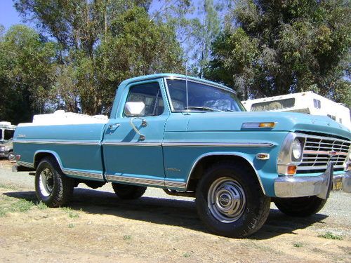 1969 ford f250 camper special 1 owner rust free low miles