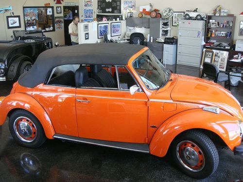 Classic restored convertible beetle show quality paint