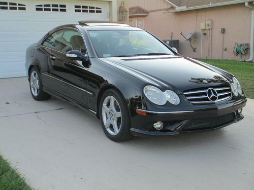 2006 mercedes-benz clk500 base coupe 2-door 5.0l amg package