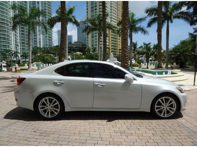 Florida 07 lexus is 250 sedan keyless start cd changer sunroof 2.5l v6 automatic