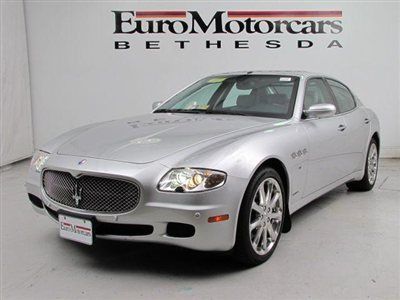Silver qp executive gt saport 07 06 auto navigation financing four door used