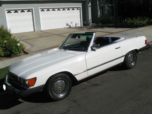 1978 mercedes-benz 450sl beautiful original ca. sports car low low miles