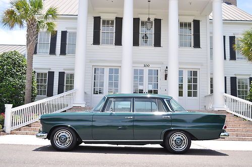 1967 mercedes 230 - heckflosse - a/c - p/s - automatic - restored