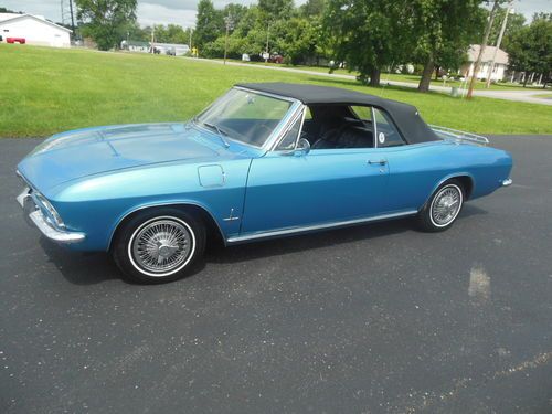1966 chevy covair convertible  restored numbers matching