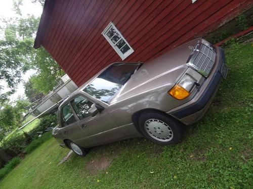 1990 mercedes benz 300e w124 tan leather automatic loaded