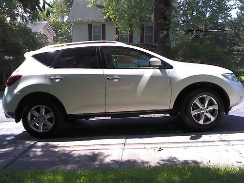 2010 nissan murano sl sport utility 4-door 3.5l awd excellent condition pearl