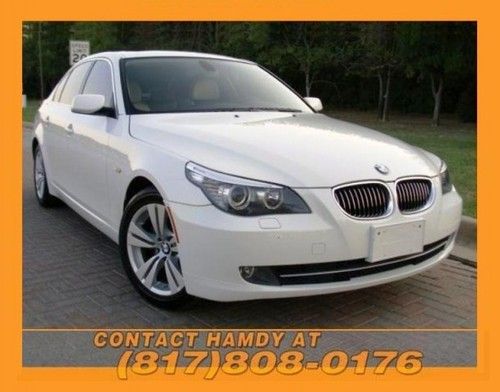 2010 bmw 5 series 528i fully loaded sunroof texas one owner hwy miles carfax