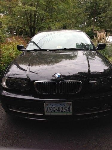 2001 bmw 330ci-black on black v6, sports package, great condition!!!